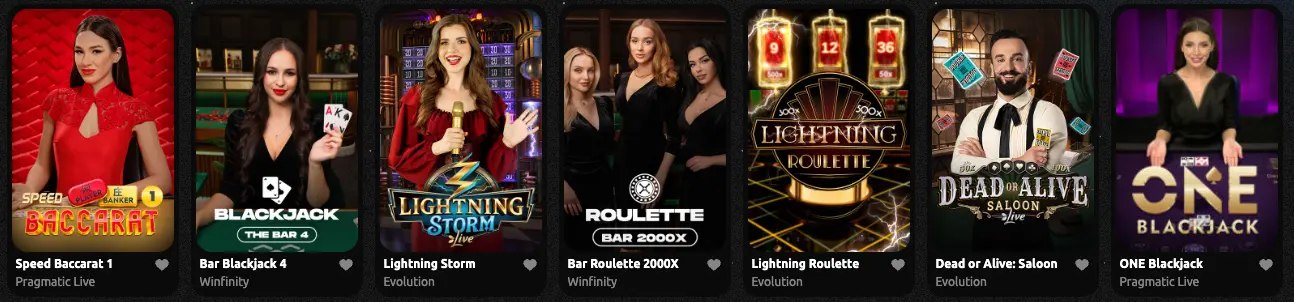 Hexabet Live Casino